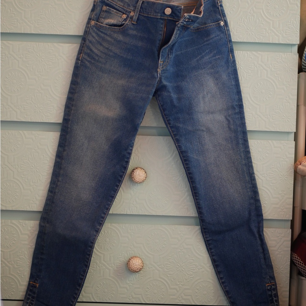 Able Split Hem Skinny Jeans